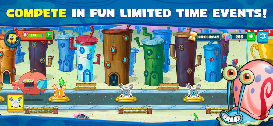 海绵宝宝大闹蟹堡王无限金币钻石版