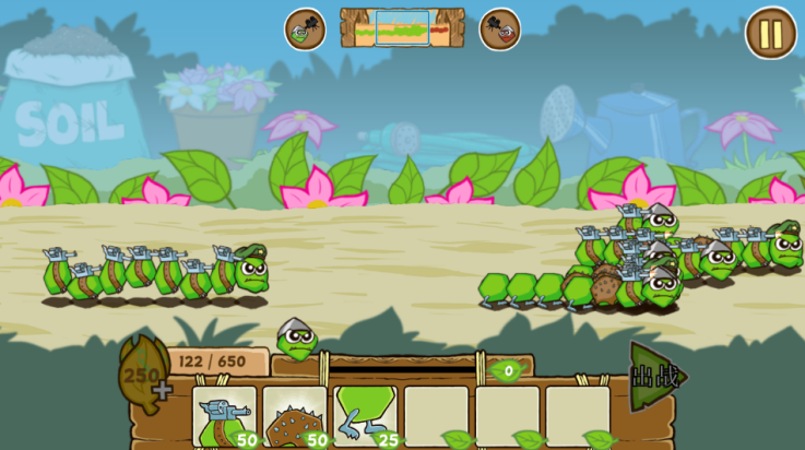 激战毛毛虫军团