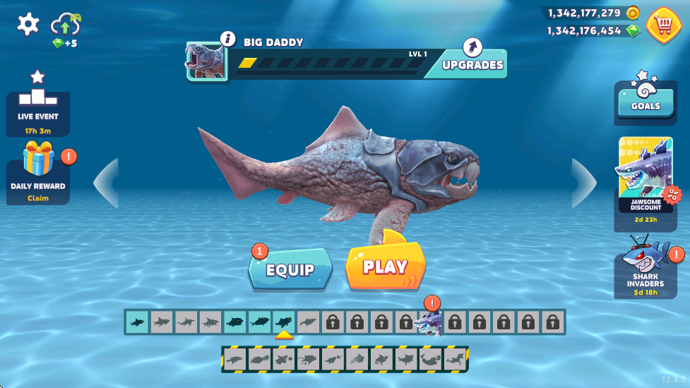 饥饿鲨进化无限金币