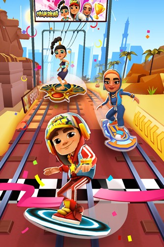 地铁跑酷无敌版