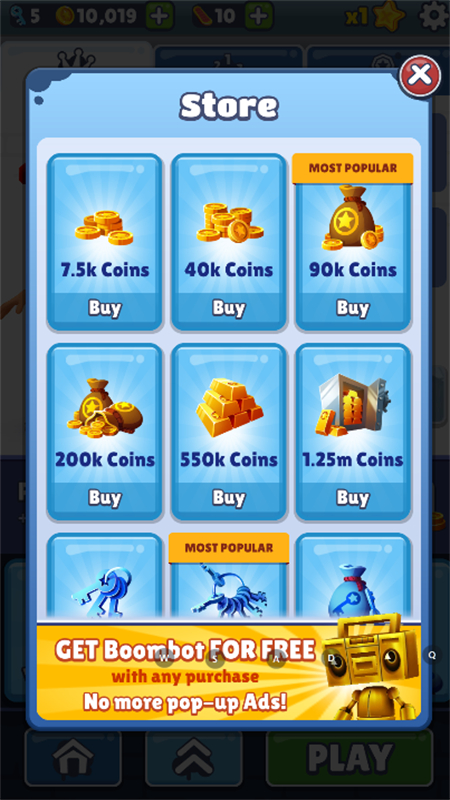 地铁跑酷国际服