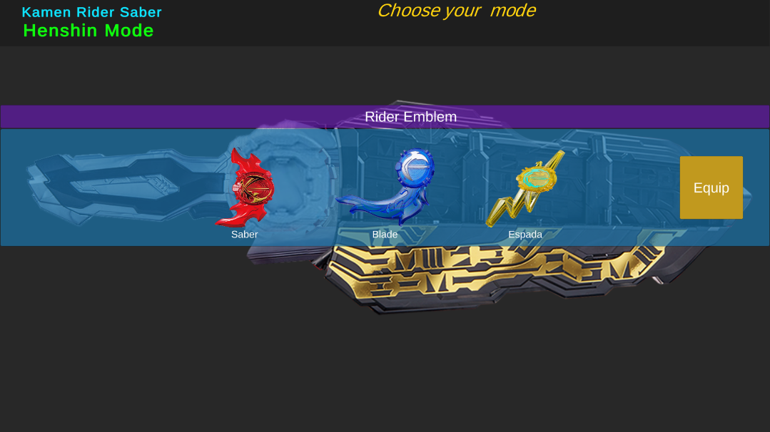 假面骑士圣刃豪华版模拟器