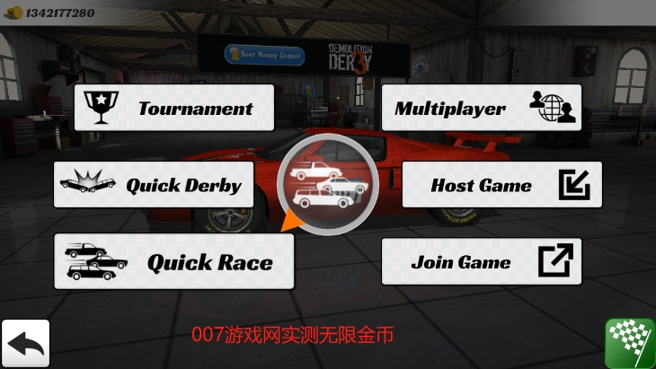 冲撞赛车3无限金币版