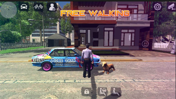 手动挡停车场奔驰模组