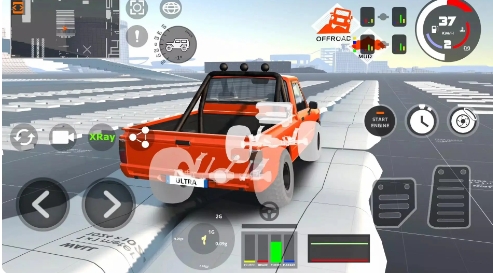 驾驶X车祸模拟器