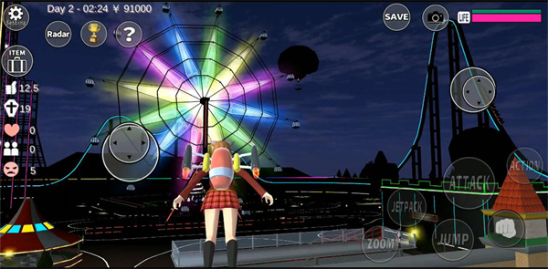 樱花校园模拟器内置菜单