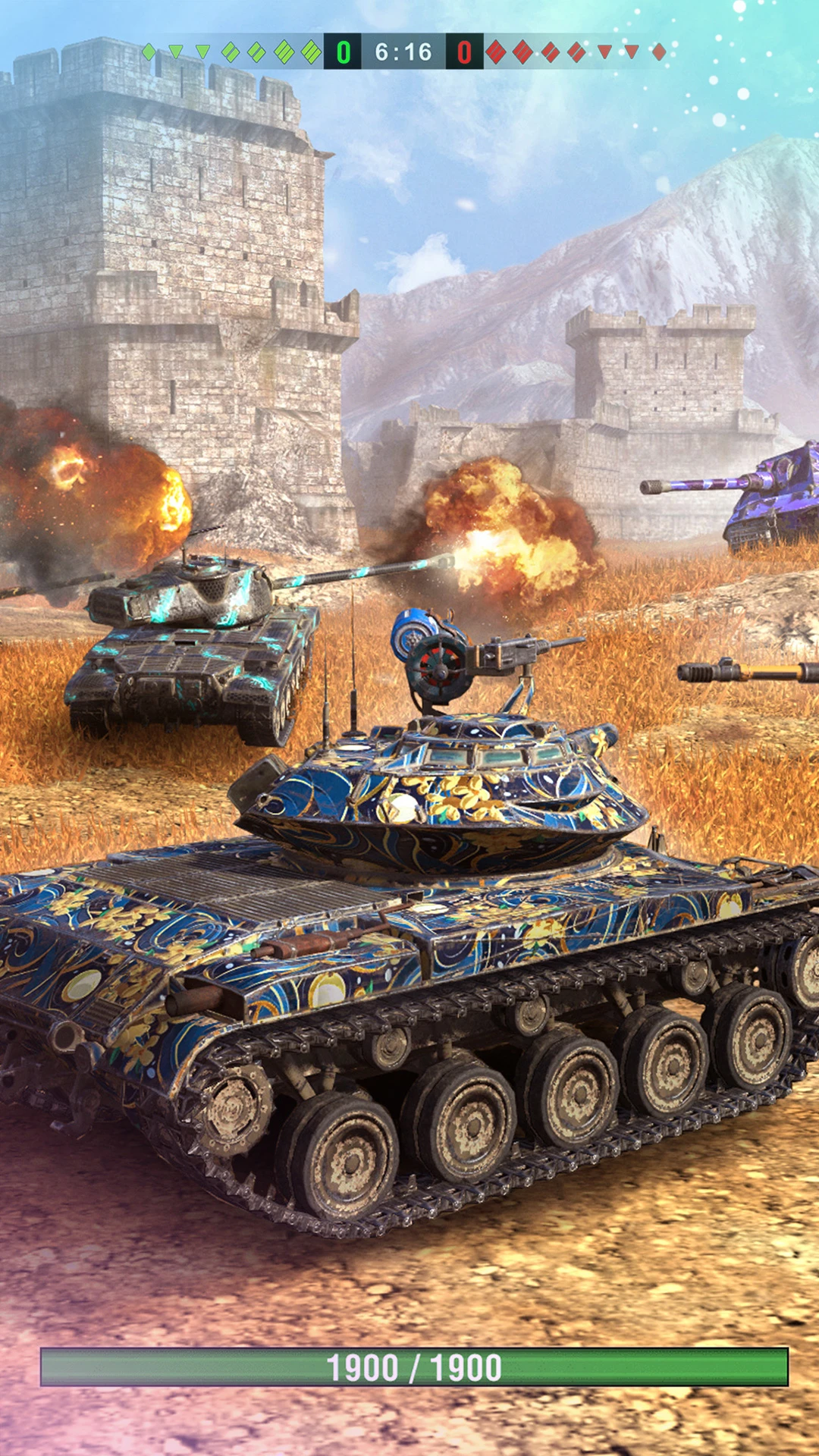 坦克世界闪击战无限金币