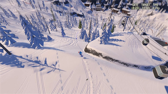 雪山滑雪大冒险