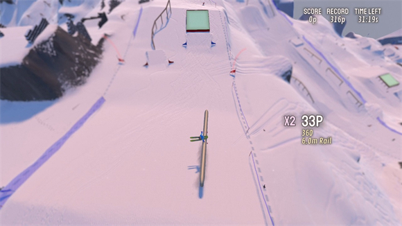 雪山滑雪大冒险