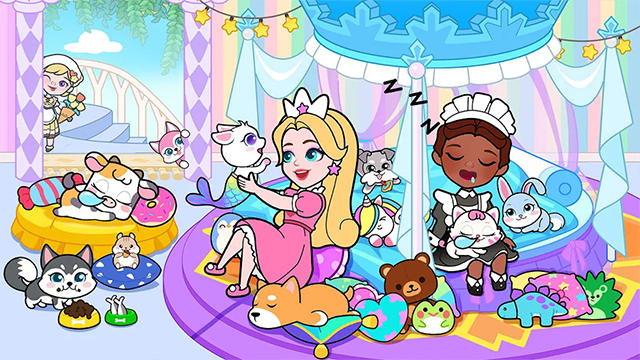 剪纸公主的梦幻城堡