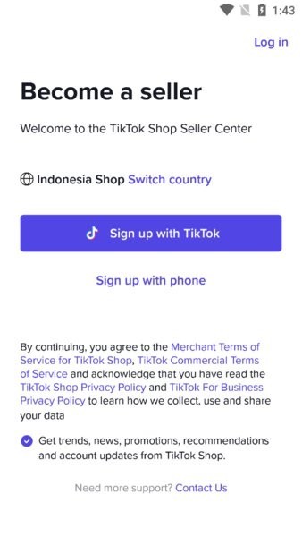 tiktokshop卖家中心