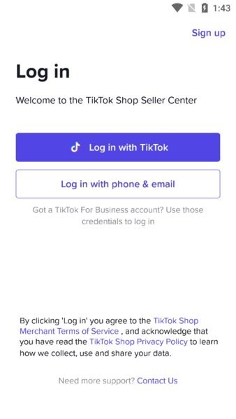 tiktokshop卖家中心