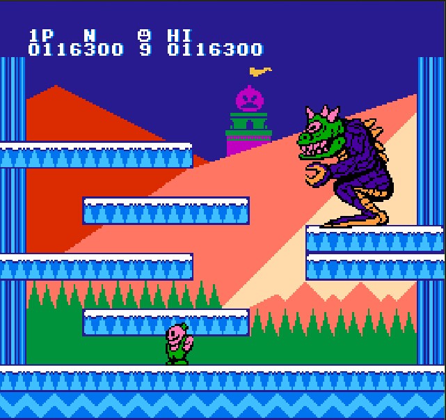 雪人兄弟小游戏 经典版