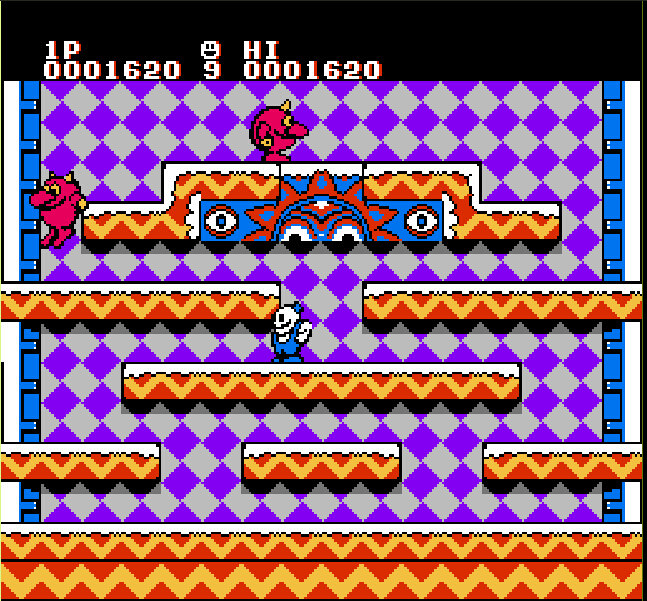 雪人兄弟小游戏 经典版