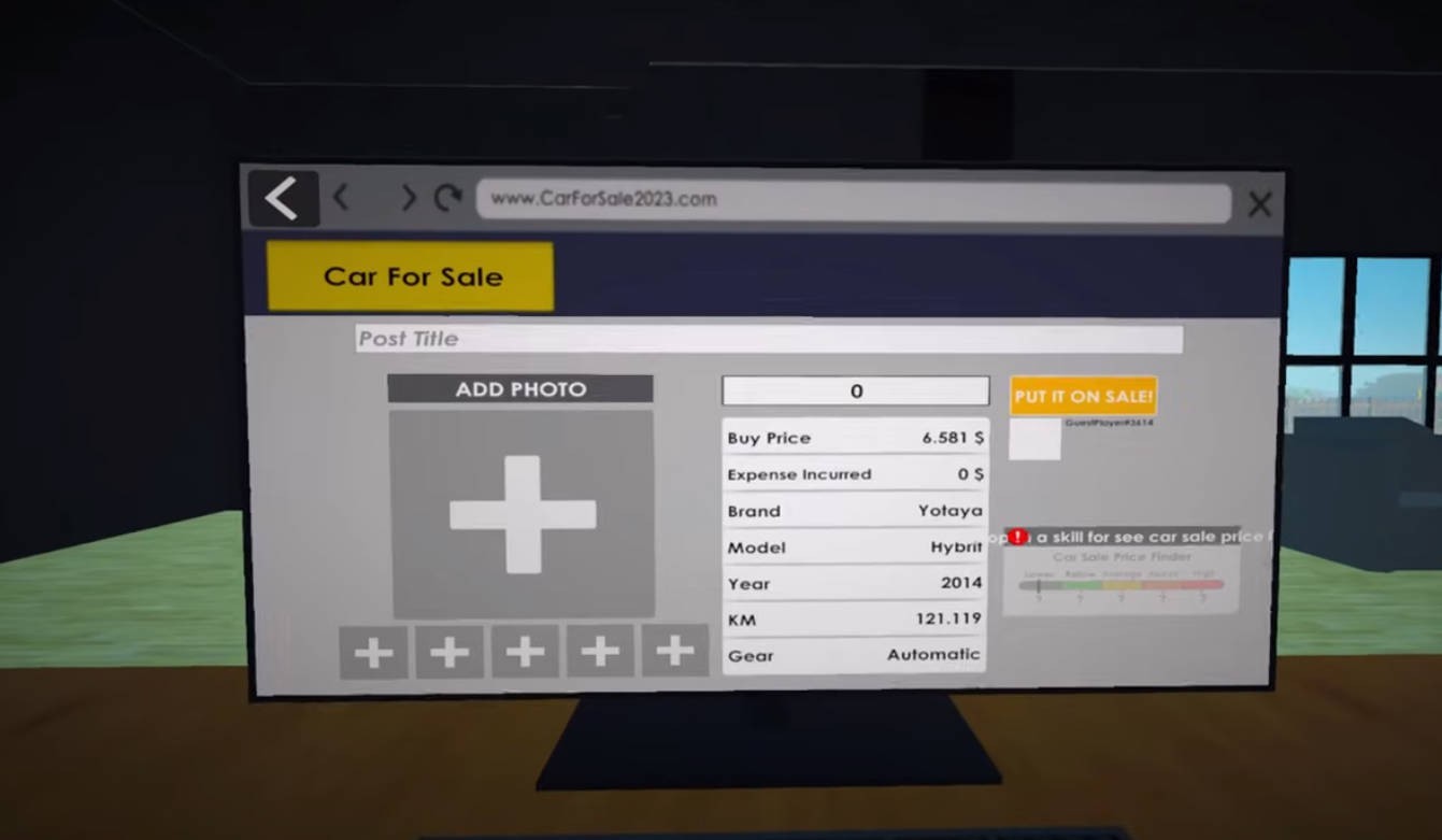 汽车销售模拟器2025