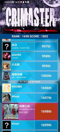 犯罪大师CRIMASTER