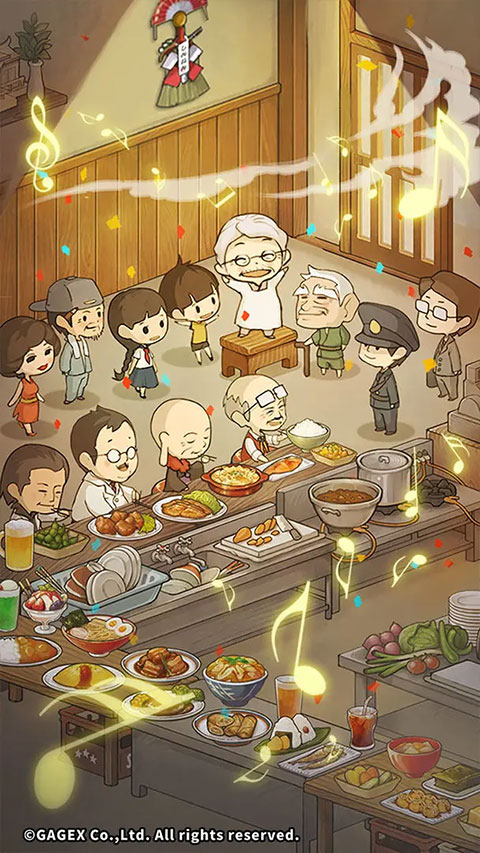 新众多回忆的食堂故事中文版