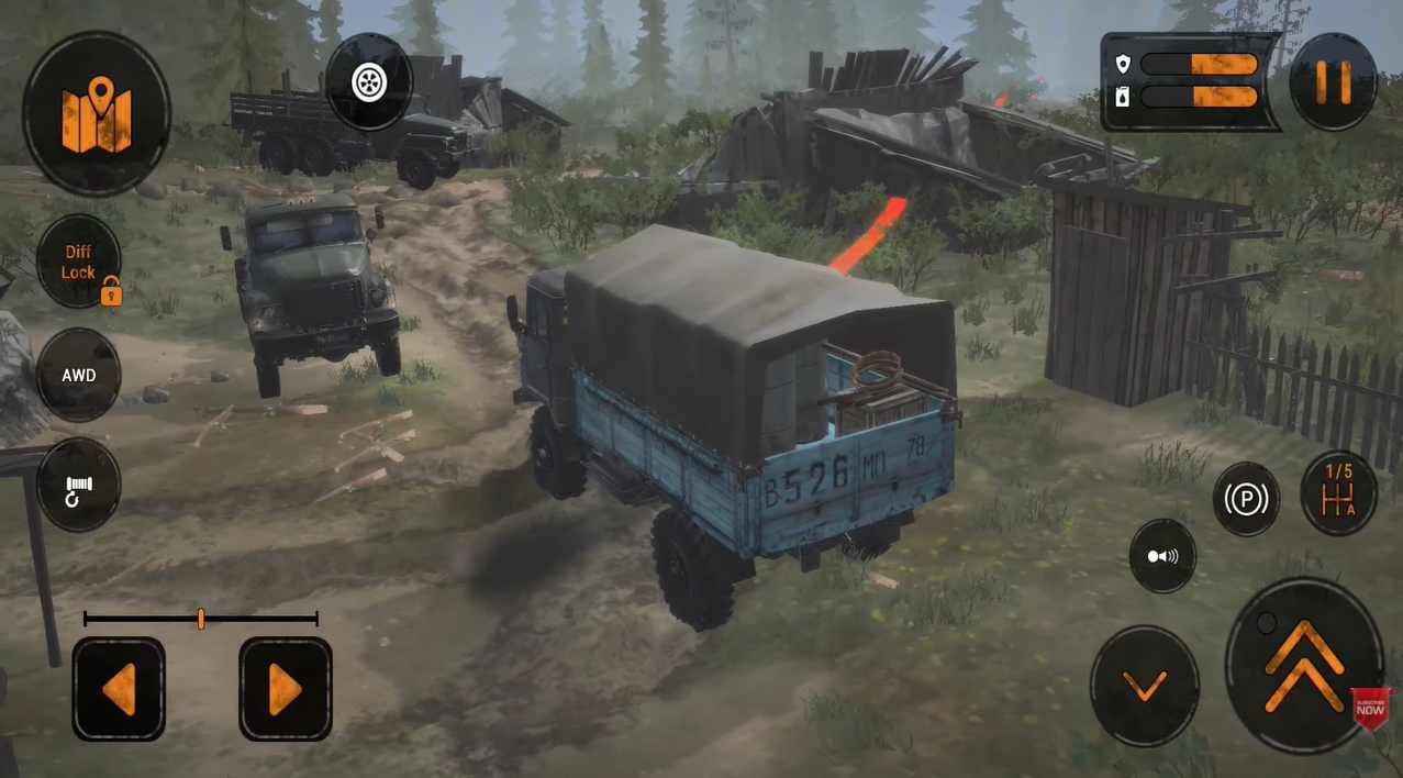 旋转轮胎泥泞奔驰正版