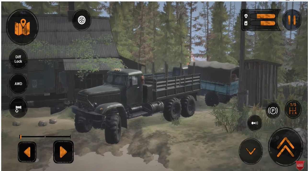 旋转轮胎泥泞奔驰正版