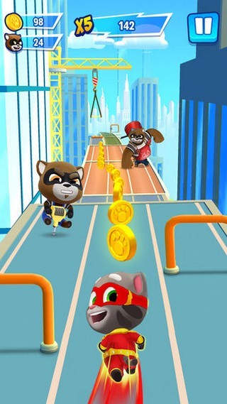 汤姆猫英雄跑酷官网版