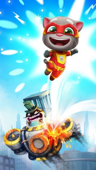 汤姆猫英雄跑酷官网版