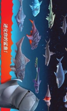 饥饿鲨进化无限金币钻石版